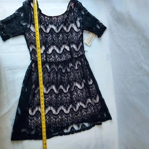 NWT Rewind Lace Dress Pink & Black Large - Picture 8 of 12